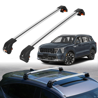 Premium Quality 220 lb Load Rating Roof Rack Crossbars for Kia Sorento 2021-2025