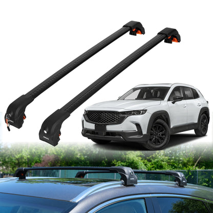 Heavy Duty Roof Rack Crossbars for Mazda CX-50 2023-2025 w/ Flush Rails