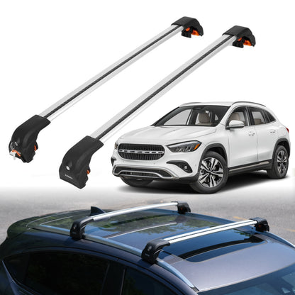 Premium Quality 220 lbs Roof Rack Crossbars for Mercedes-Benz GLA250 2021-2025