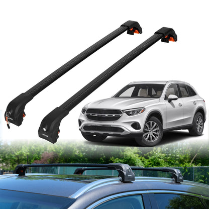 Premium Quality 220 lbs Roof Rack Crossbars for Mercedes-Benz GLC300 2023-2025