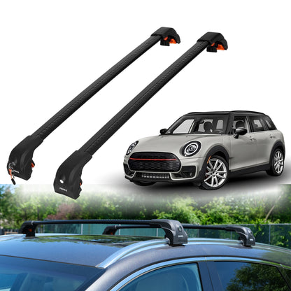 Heavy Duty Roof Rack Crossbars for MINI Cooper Clubman 2016-2024 w/ Flush Rails