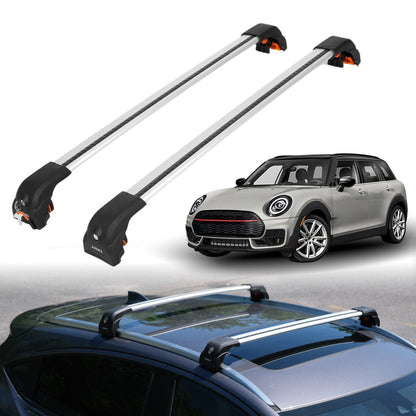 Heavy Duty Roof Rack Crossbars for MINI Cooper Clubman 2016-2024 w/ Flush Rails