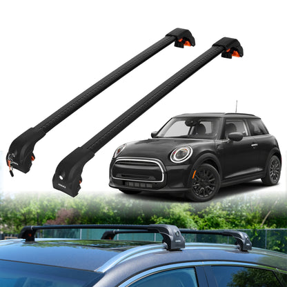 Heavy Duty Roof Rack Crossbars for MINI Cooper Hardtop 2014-2025 w/ Flush Rails