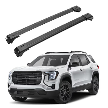 ERKUL Roof Rack Cross Bars for GMC Terrain 2025-2026 for Raised Rails - Black