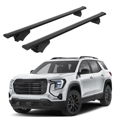 ERKUL Roof Rack Cross Bars for GMC Terrain 2025-2026 for Raised Rails - Black