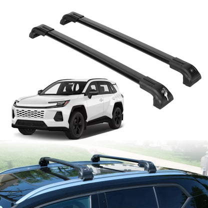 Roof Rack Crossbars for Toyota RAV4 2026-2027 Fits Flush Rails - Black