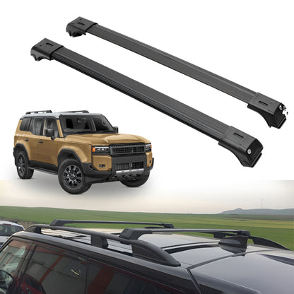 Roof Rack Crossbars for Toyota Land Cruiser 2024-2026 - Black