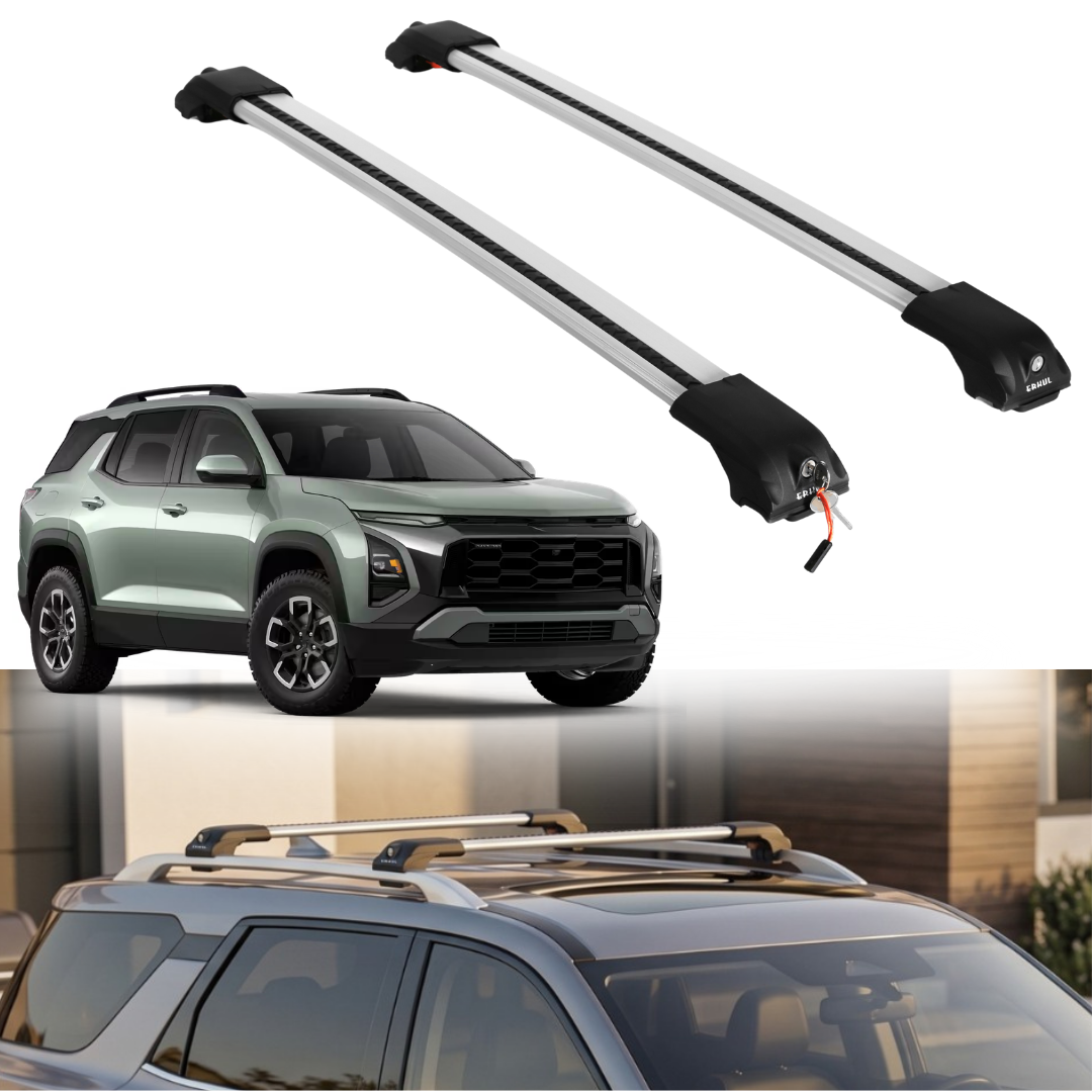 Roof Rack Crossbars for Chevrolet Equinox 2025-2026 - Silver