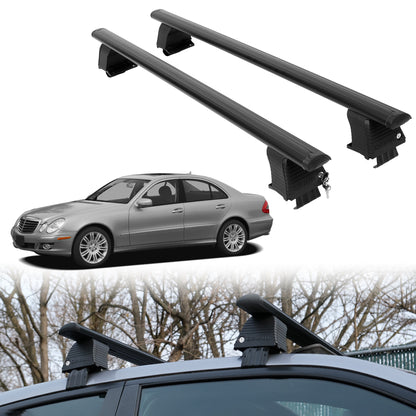 Roof Rack Crossbars for Mercedes-Benz E-Class 2003-2009 - Black