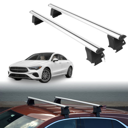 Roof Rack Crossbars for Mercedes-Benz CLA 2020-2026 - Silver