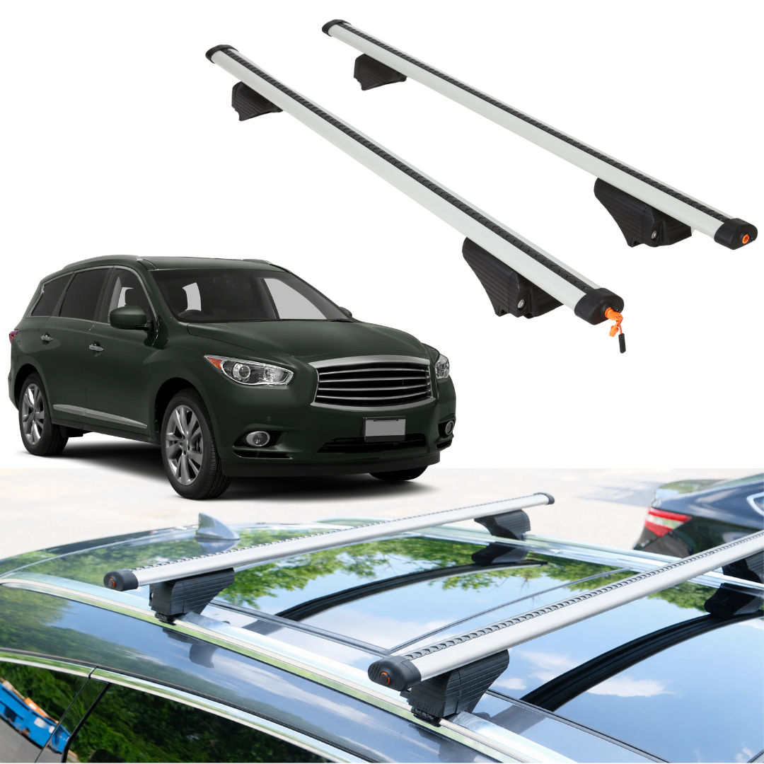 ERKUL Roof Rack Crossbars For INFINITI JX35 2013