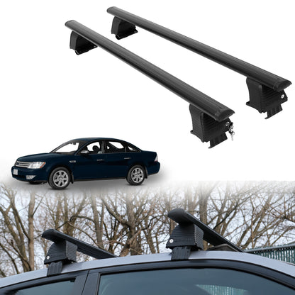 Roof Rack Crossbars for Ford Taurus 2000-2009 Fits Naked Roof - Black