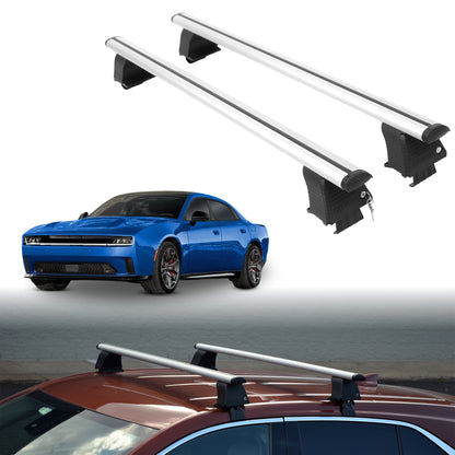 Roof Rack Crossbars for Dodge Charger Daytona 2024-2026 - Silver
