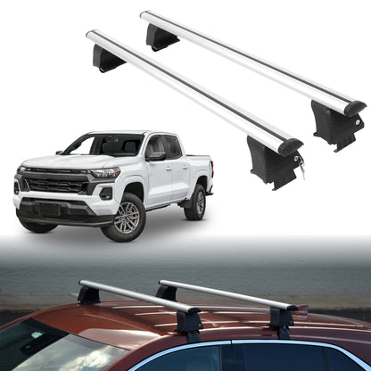 Roof Rack Crossbars for Chevrolet Colorado 2023-2026 - Silver