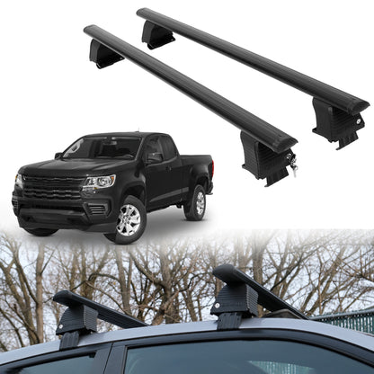 Roof Rack Crossbars for Chevrolet Colorado 2015-2022 - Black