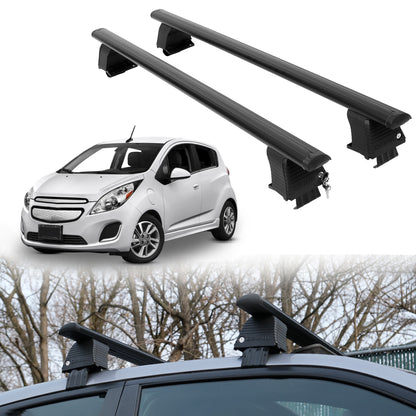 Roof Rack Crossbars for Chevrolet Spark EV 2014-2016 - Black