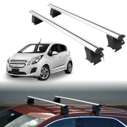 Roof Rack Crossbars for Chevrolet Spark EV 2014-2016 - Silver