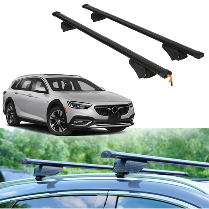 Roof Rack Crossbars for Buick Regal TourX 2018-2020 - Black