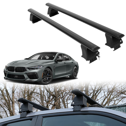 Roof Rack Crossbars for BMW M8 Gran Coupe 2020-2025 - Black