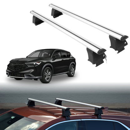 Roof Rack Crossbars for Acura ADX 2025-2026 Fits Naked Roof - Silver