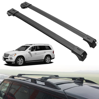 Roof Rack Crossbars for Mercedes-Benz GL-Class 2007-2012 - Black