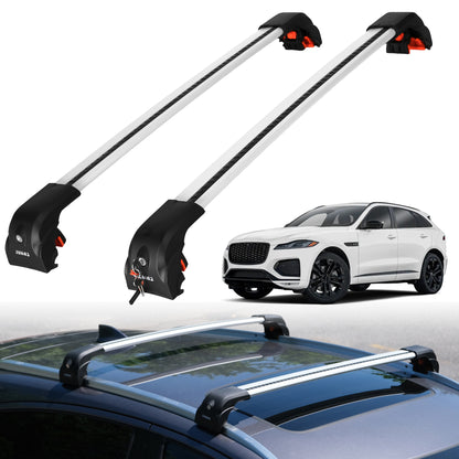 ERKUL Roof Rack Crossbars For JAGUAR F-PACE 2017-2026