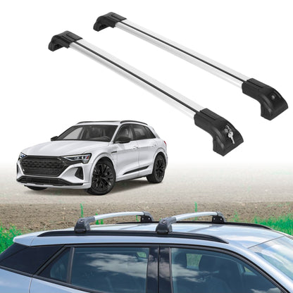 220 lbs Roof Rack Crossbars for Audi Q8 / Q8 e-tron 2019-2026 - Silver