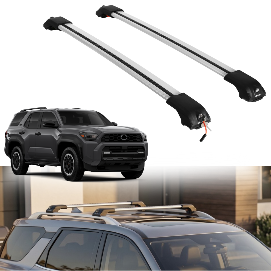 Roof Rack Crossbars for Toyota 4Runner 2010-2024 - Silver