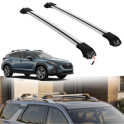 Roof Rack Crossbars for Subaru Crosstrek 2024-2026 - Silver