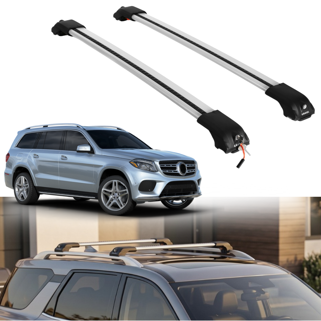 Roof Rack Crossbars for Mercedes-Benz GLS 2017-2019 - Silver
