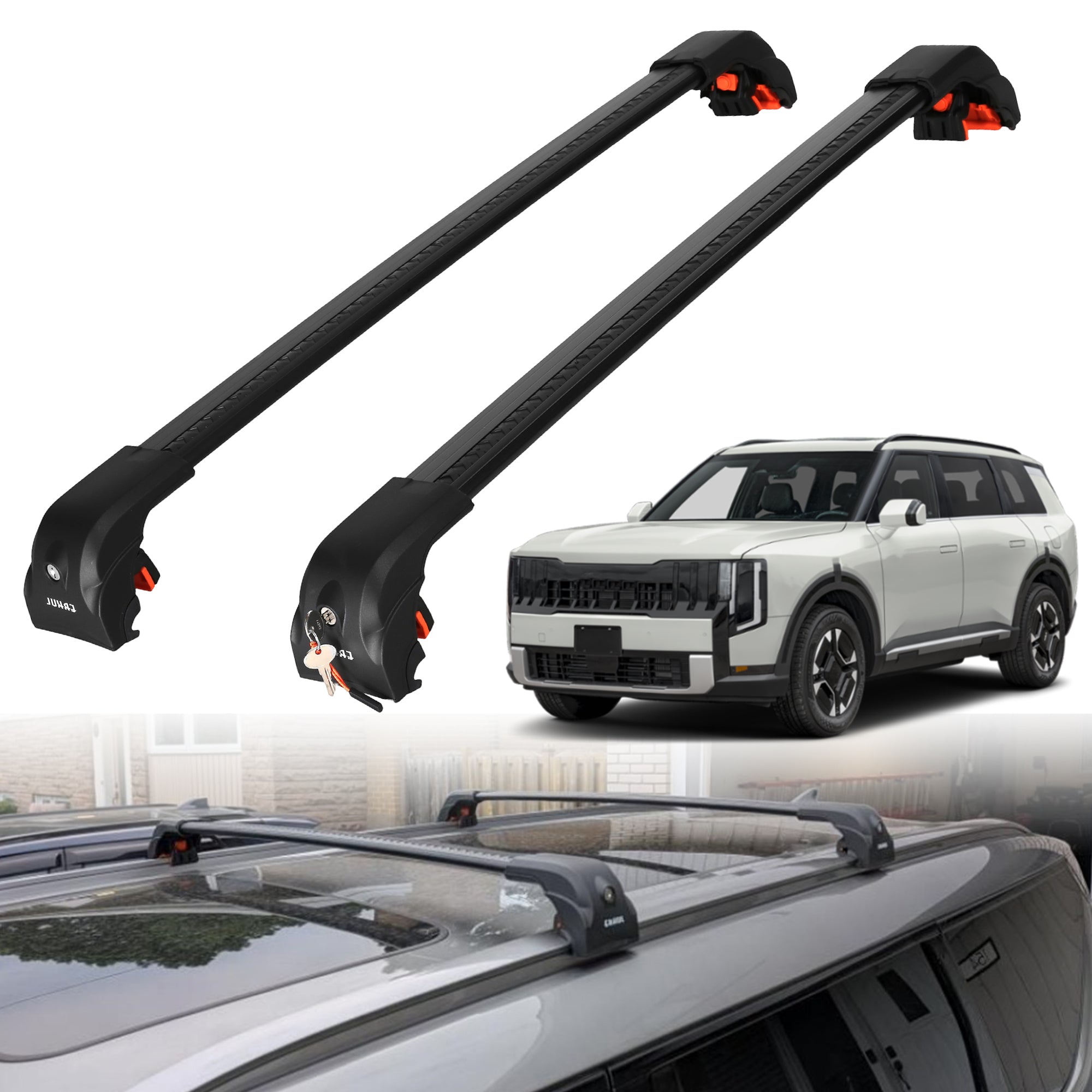 Roof Rack Cross Bars For KIA TELLURIDE 2027