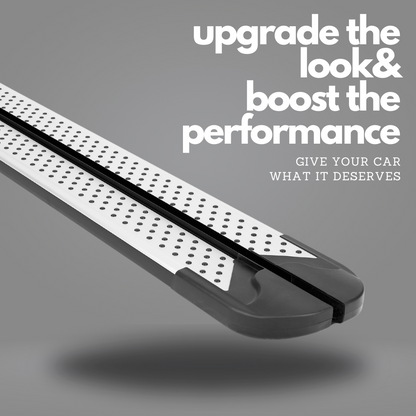 Erkul 5.2" Running Boards for Kia Soul 2008-2013 - 350 lb - Silver