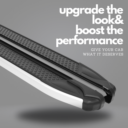 Erkul 5.2" Running Boards for Toyota RAV 4 RAV4 2019-2025 - 350 lb Heavy Duty Aluminum Wide Side Steps Nerf Bars, Premium Car Accessories | No-Drill Installation | Mounting Brackets Included - Black