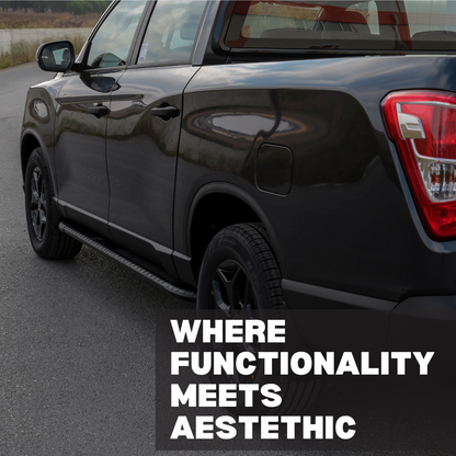 Erkul 5.2" Running Boards for Hyundai Santa Cruz 2022-2025 - 350 lb - Black