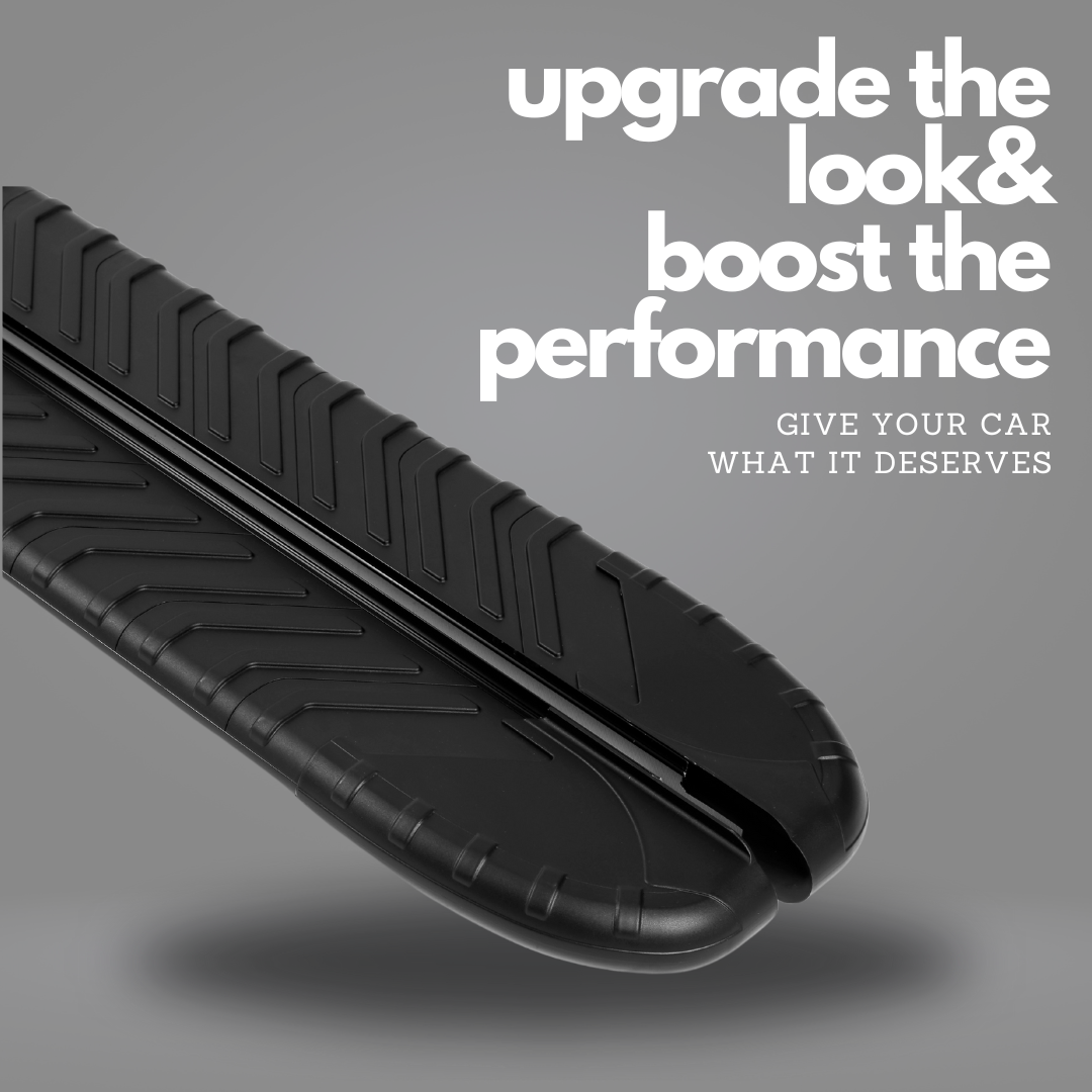 Erkul 5.2" Running Boards for Hyundai Santa Fe 2019-2024 - 350 lb - Black