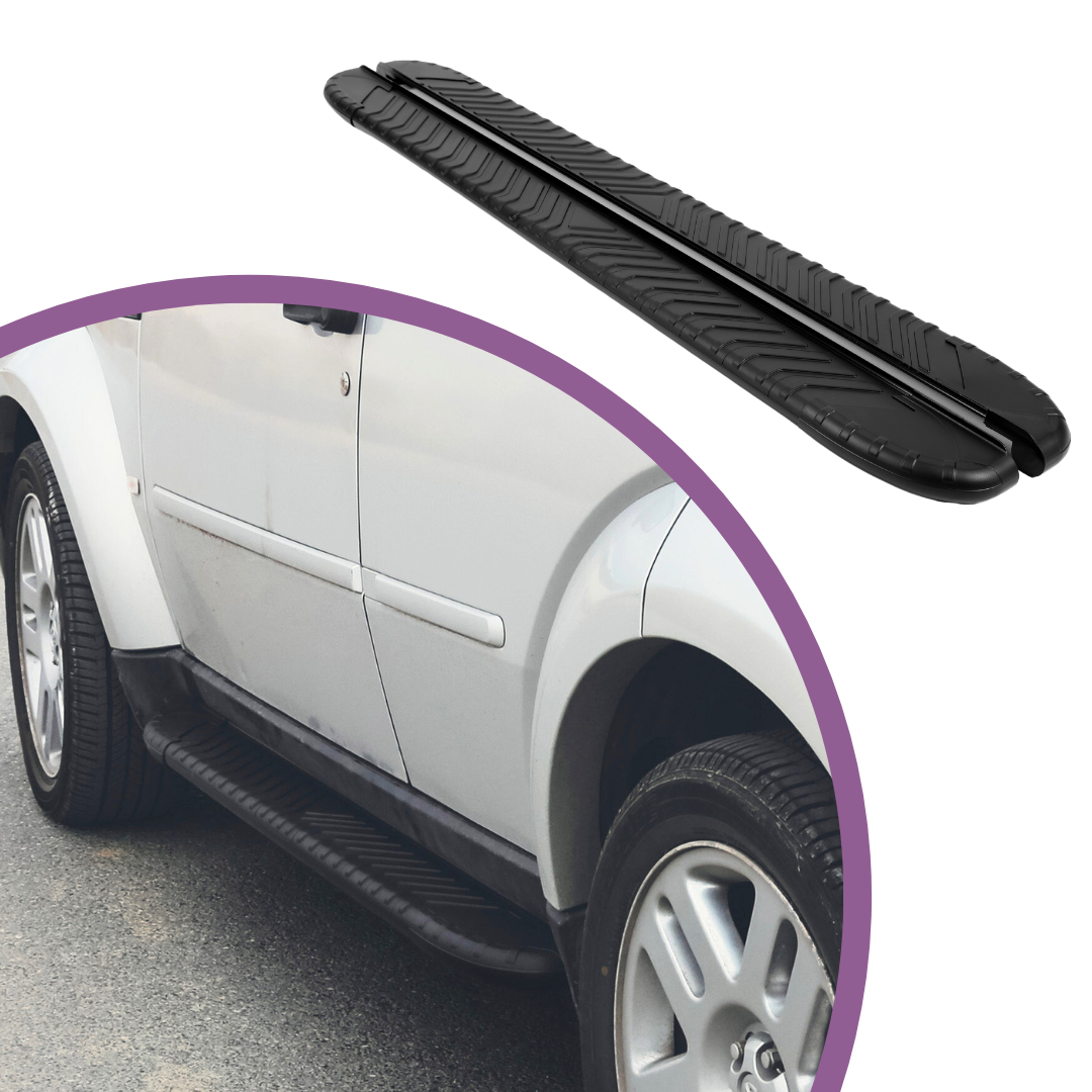Erkul 5.2" Running Boards for Nissan Juke 2011-2017 - 350 lb - Black