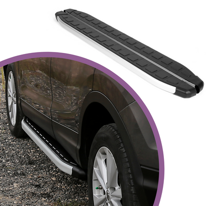 5.2" Running Boards for Chevy Silverado 2019-2026 1500 Crew Cab, 20-24 2500HD 3500HD