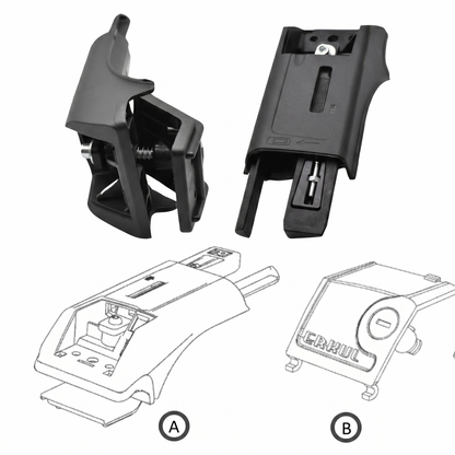 Skybar V1 -   Replacement   Parts   for   Raised Rails Crossbars