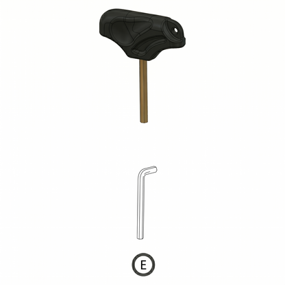 Skybar V1 -   Replacement   Parts   for   Raised Rails Crossbars