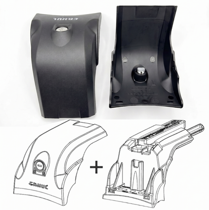 AeroGlide V3 (ECEM V3) - Replacement Parts for Fixed Point Roof Crossbars