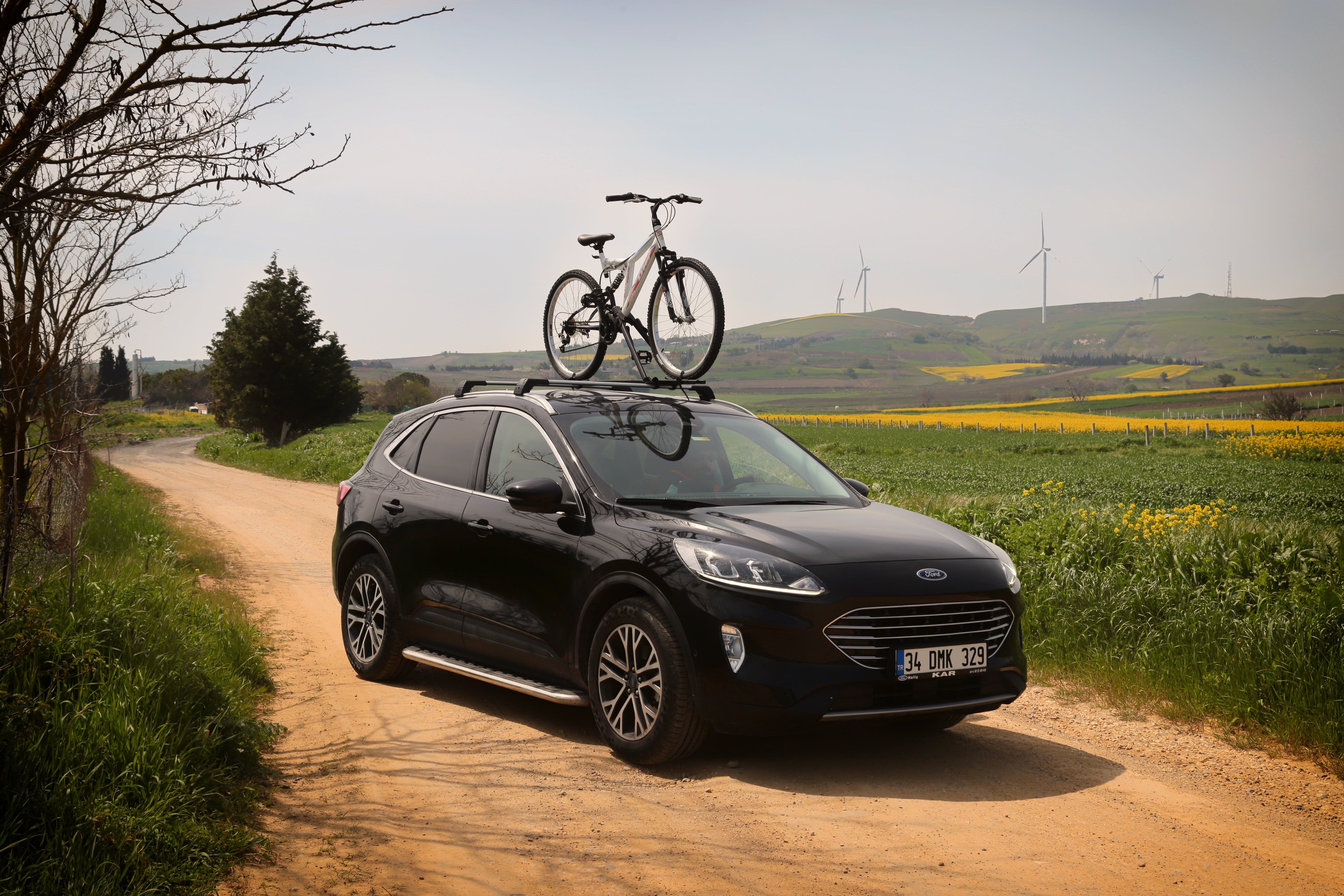 ERKUL Univeral Bike Rack for Car, Bicycle roof rack Aluminum Carrier