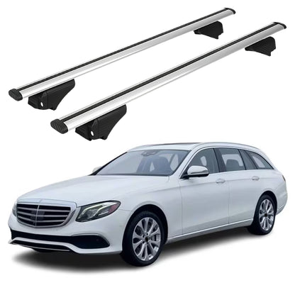 Roof Cross Bars with Extended Bar Design for Mercedes E-Class Wagon 2017-2023