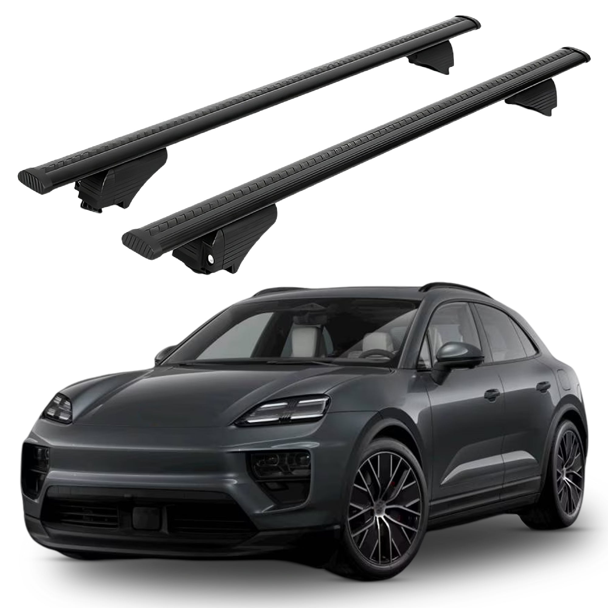 Erkul Roof Rack Crossbars with Extended Bar Design for Porsche Macan 2024-2026
