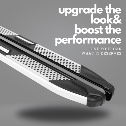 Erkul 5.2" Running Boards for Toyota RAV 4 RAV4 2013-2018 - 350 lb - Silver