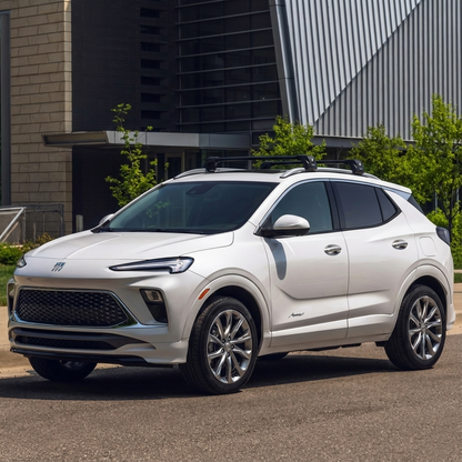 2PC Heavy Duty Roof Rack Crossbars for Buick Encore GX 2020-2026 w/ Flush Rails