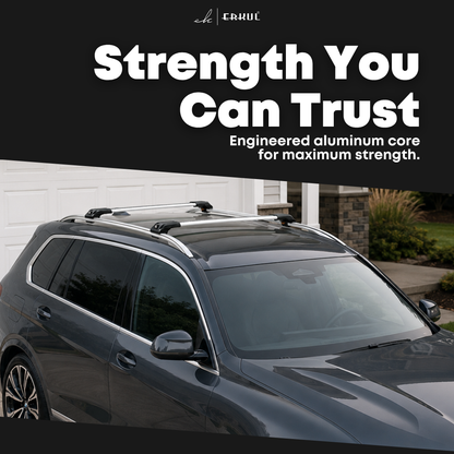Roof Rack Crossbars for Toyota 4Runner 2010-2024 - Silver