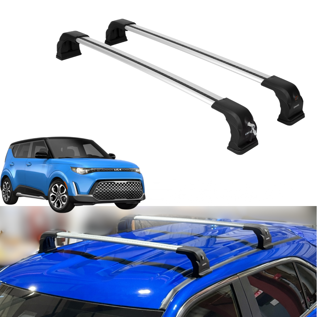 ERKUL Roof Rack Crossbars For KIA SOUL 2020-2026