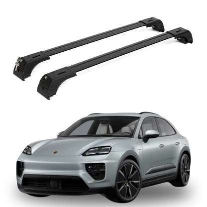 Erkul Roof Rack Crossbars for Porsche Macan 2024-2026 w/ Flush Rails - Black