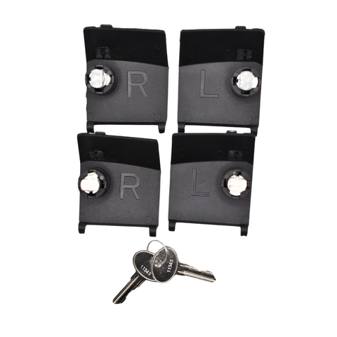 Replacement Metal Locking Cover with Key for Skybar V2 for Flush Roof Rails