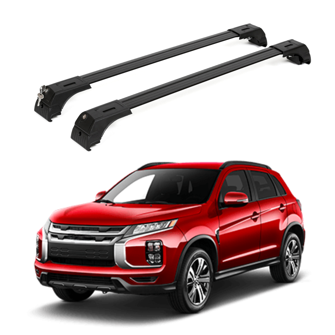 Erkul Roof Rack Crossbars for Mitsubishi Outlander PHEV 2022-2026 - Black